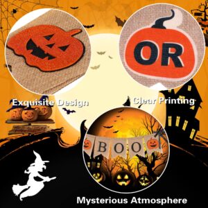 Burlap Banner for Halloween Decoration